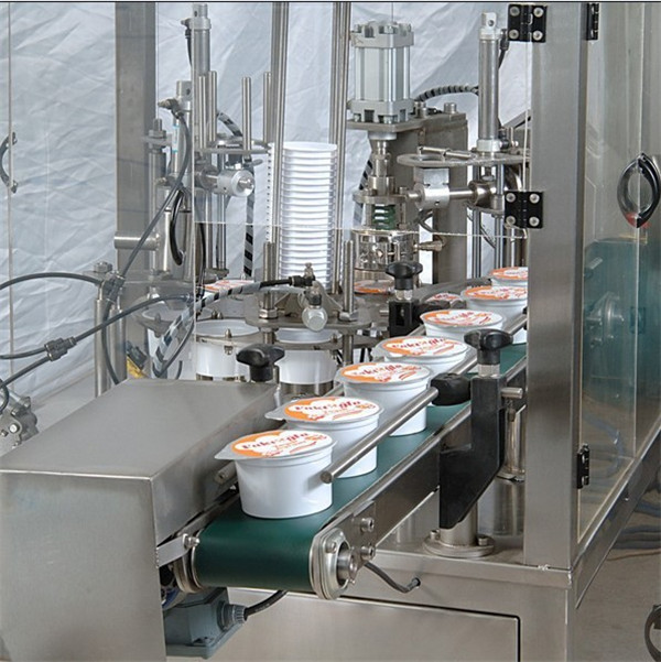 ნაყინის ავტომატური თასის სავსე მანქანა