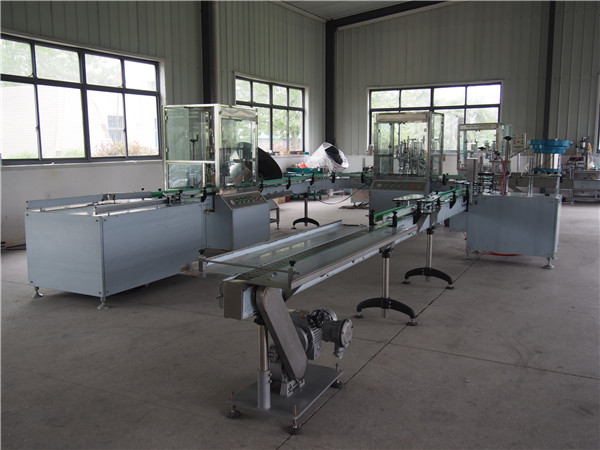 ავტომატური შამპურის შევსება და დაფარვის ხაზი