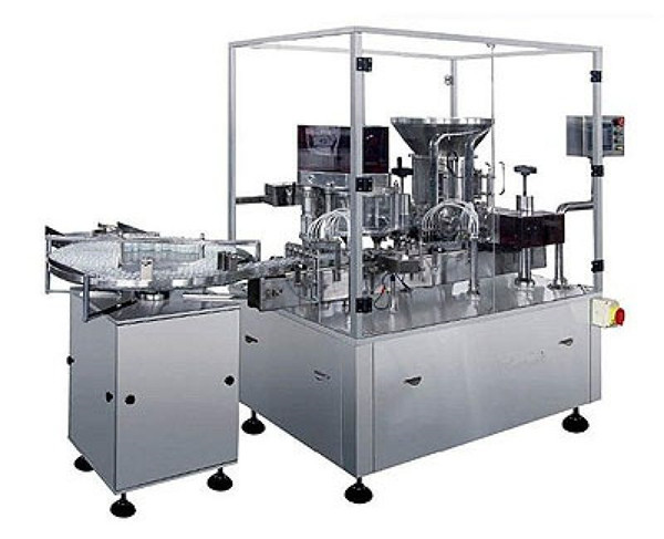 მშრალი ფხვნილის ინექციის შემავსებელი მანქანა