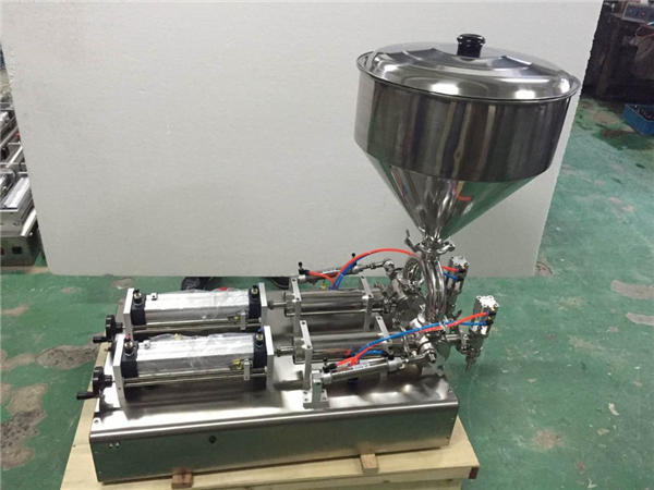 ფართოდ გამოიყენება ორმაგი მეთაურები მარწყვის ჯემის შემავსებელი მანქანა