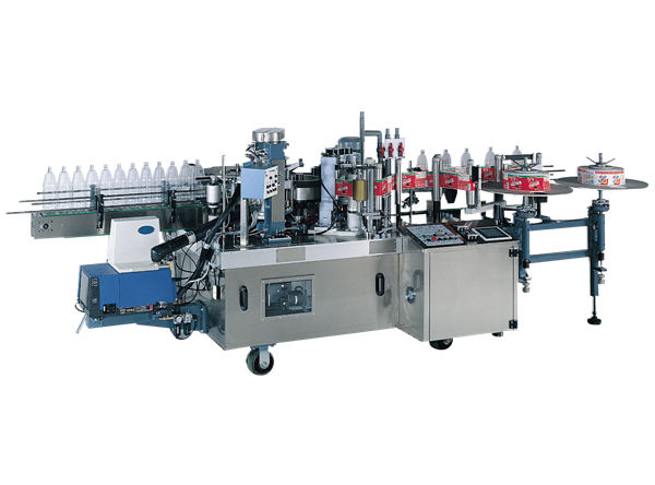 ავტომატური პატარა ბოთლის წებოს მარკირების მანქანა