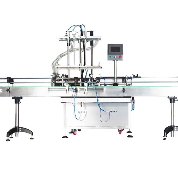 ავტომატური 8, 10, 12 Heads ლოსიონის პისტონის სავსე მანქანა / შემავსებელი